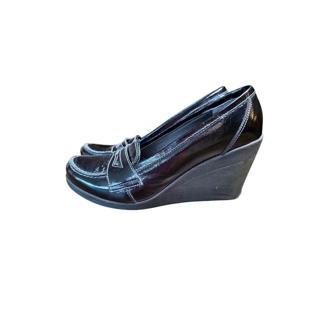 Bravo browns‎ made in Italy leather women shoes size 8